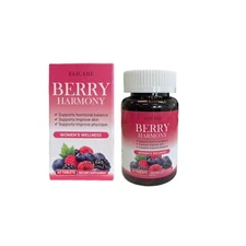 ELICARE Berry Harmony Women's Wellness Supplement 60 Tablets 