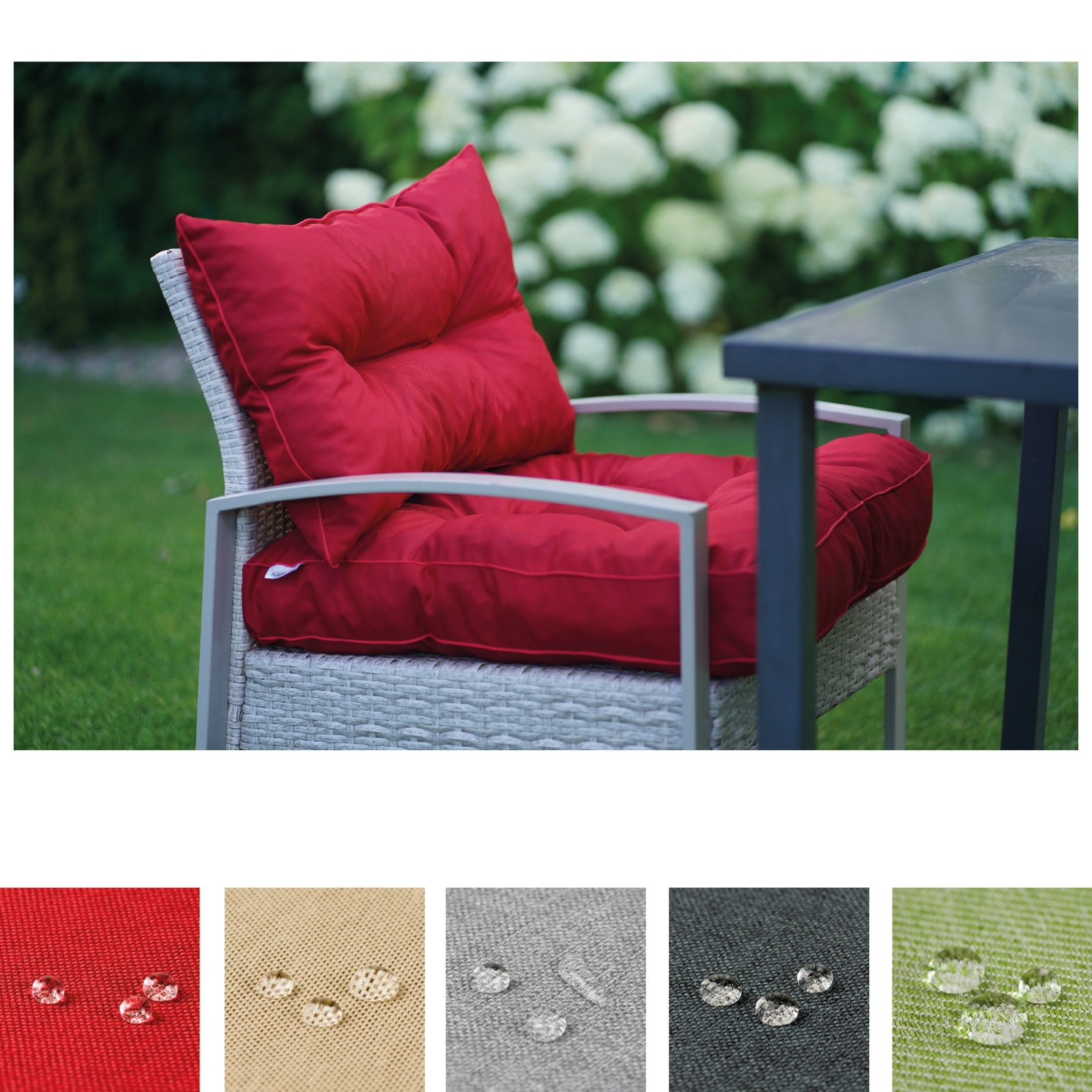 Sitzkissen Kissen Polster Auflage Rückenkissen Lounge kissen Bodenkissen Anti...