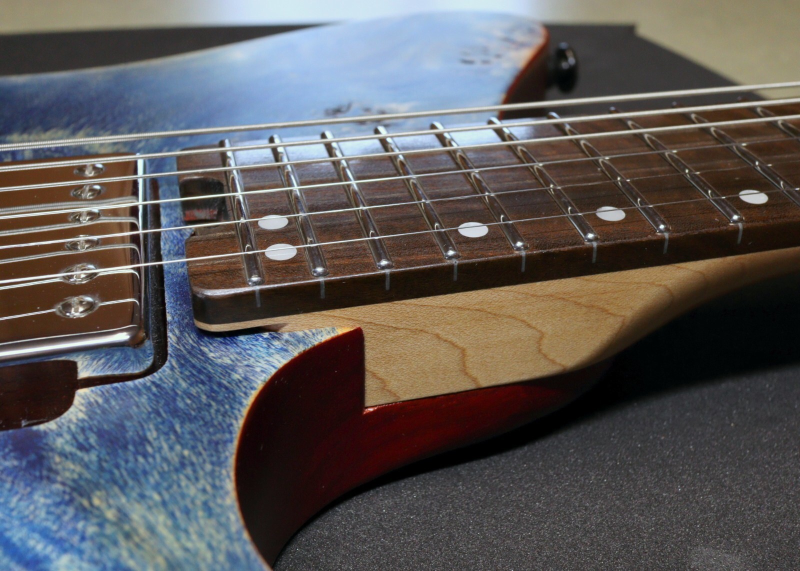 Eart GW2 Headless Guitar Stainless Steel Rounded Frets Open Box eBay