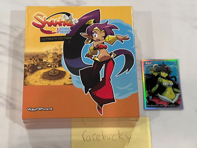 Shantae Half-Genie Hero Ultimate Collector's Edition (PS5) NEW SEALED W/CARD MT!