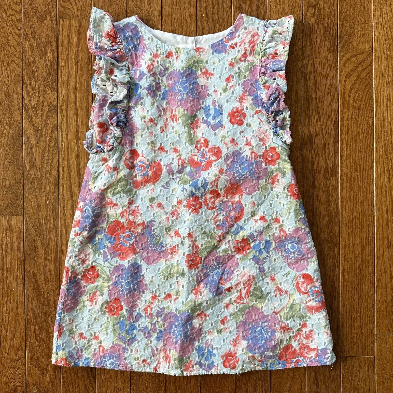 Pippa & Julie Girls Size 5 Dress Floral Spring Easter Summer Cotton Eyelet EUC!
Opens in a new windo