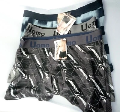 3 Shorts Retro Pour Hommes Avec Ceinture Élastique En XL - Photo 1/3