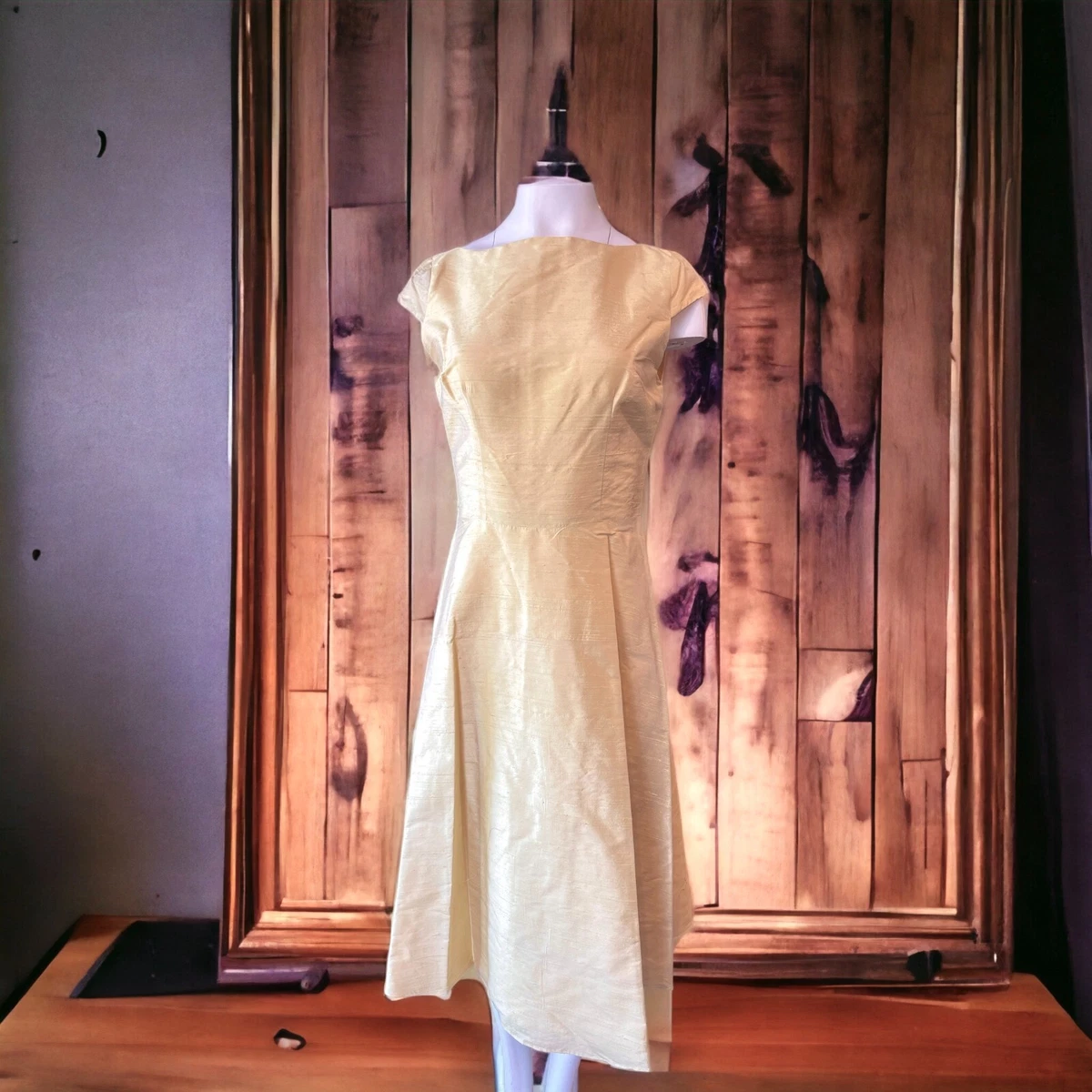 Yellow 100% Silk Bridesmaid Dresses for sale | eBay