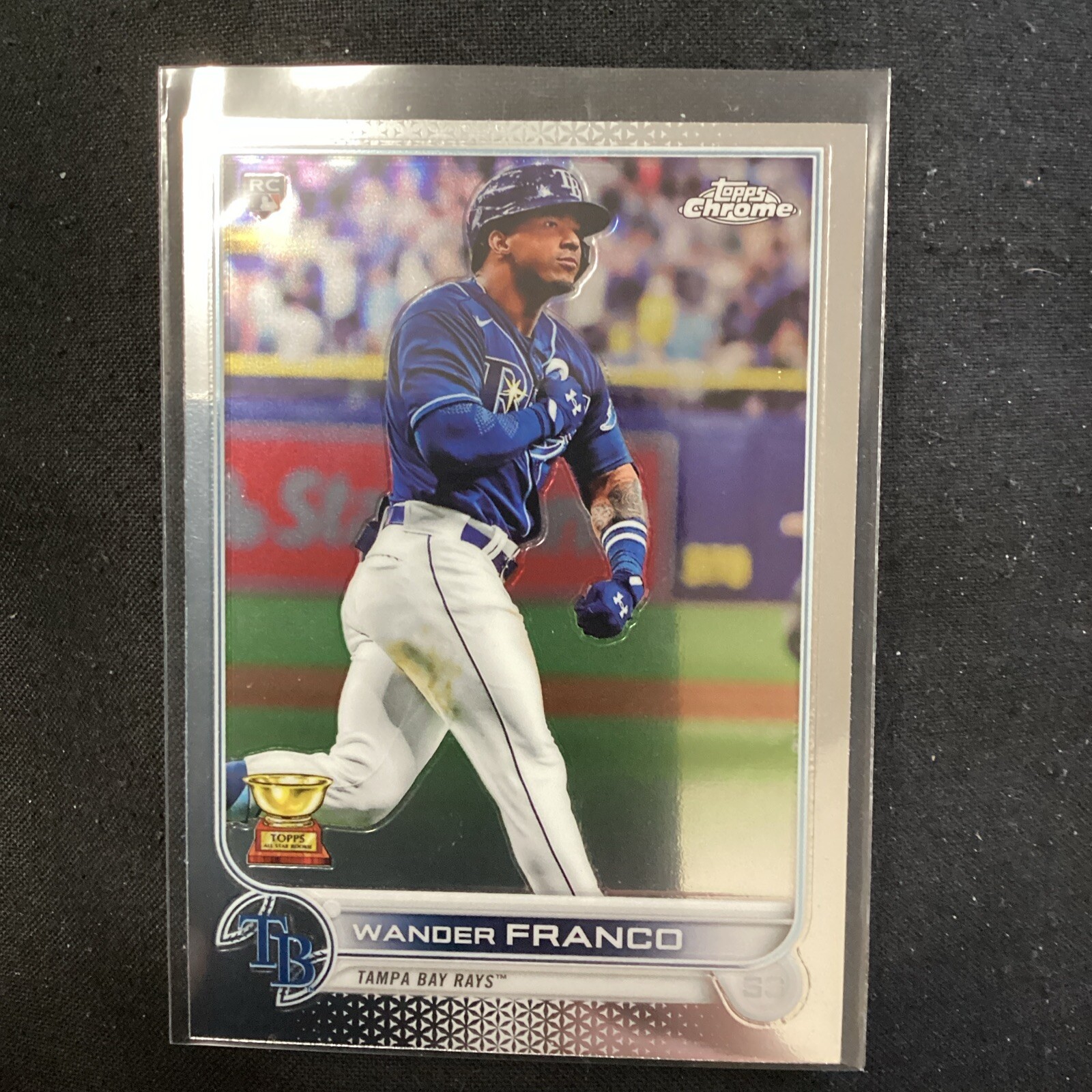 2022 Topps Chrome Baseball Wander Franco #35 Rookie                   9