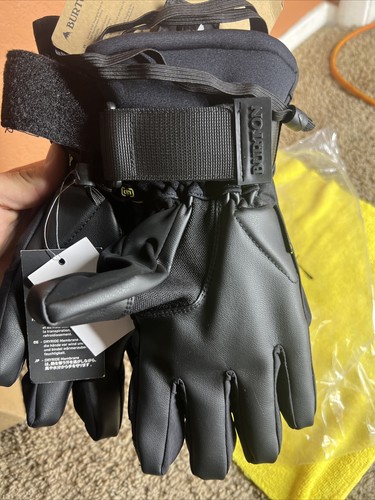 Brandneu Burton Stützhandschuh schwarz True Black mittlere Größe Unisex Herren oder Damen - Bild 6 von 18