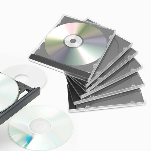 6 Pcs Slim Jewel Cases Disc Storage Bag Disc Storage Pouch Protects Discs Case - Afbeelding 9 van 12