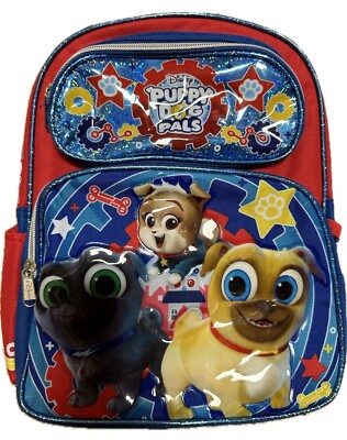 A18119 Disney PUPPY DOG PALS Small Backpack 12'' x 10''