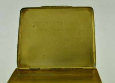 Vintage Kraft Alpacca Cigarette Case 835 Silver Robert Kraft Germany