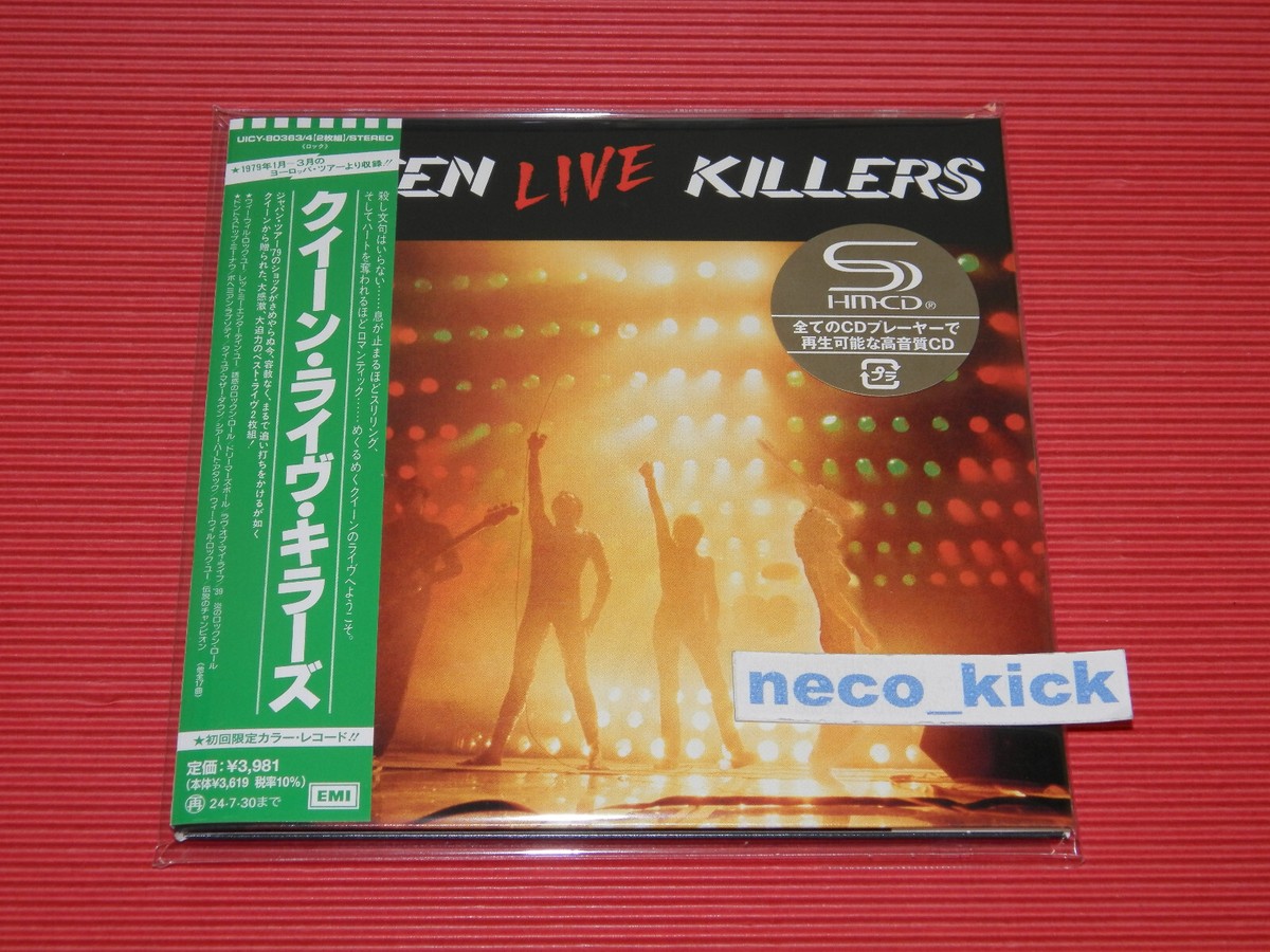 11B QUEEN LIVE KILLERS JAPAN MINI LP 2 SHM CD | eBay