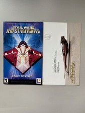 IA Star Wars Jedi Starfighter Playstation 2 PS2 Manual ONLY Great Shape