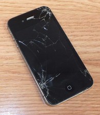 Apple iPhone 4 - 8GB A1349 - Black Verizon Touch Screen Smartphone READ 