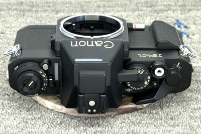 MINT] CANON New F-1 AE Finder FN 35mm SLR Film Camera Black Body
