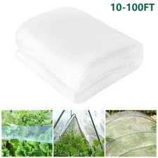 10-100FT Mosquito Garden Bug Insect Netting Barrier Bird Net Plant Protect Mesh