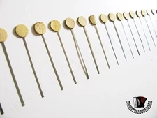 SET OF 24 Accordion Accordian REED VALVE BOOSTERS 49x1.25mm