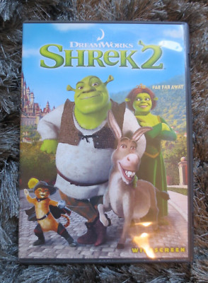 Shrek 2 DVD 2004 Widescreen Region 1 Myers Murphy Diaz Andrews Banderas Cleese
