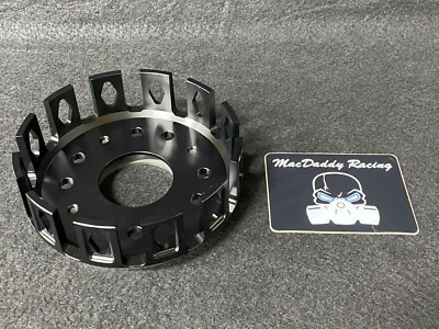 MacDaddy Racing Yamaha Banshee BILLET Clutch Basket with Backing Plate