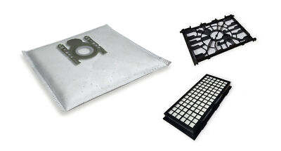 10 Staubsaugerbeutel + HEPA-Filter + Motorschutzfilter für Siemens VSZ7XTRM