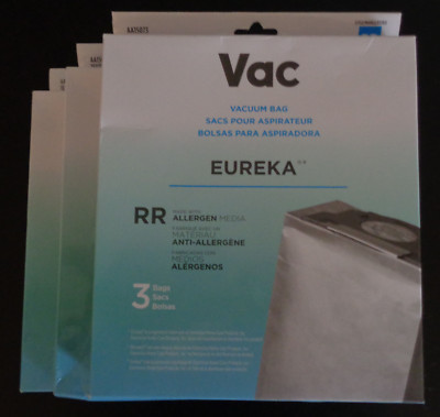 Vac RR 3 Boxes/3 Bags ea. fits Eureka Ultra Smart 4800 Series Upright NEW