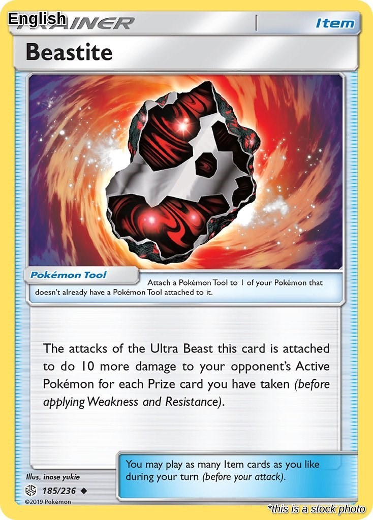 Beastite SM - Cosmic Eclipse 185/236 Near Mint