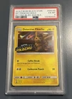 2019 Pokemon SM Black Star Detective Pikachu-Holo BL/RY- DVD RLS #SM190 PSA 6