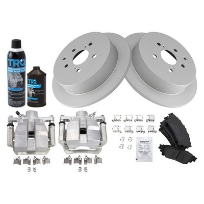 TRQ BKA23632 Disc Brake Kit For Toyota Highlander 2014-2018 Rear 446630280