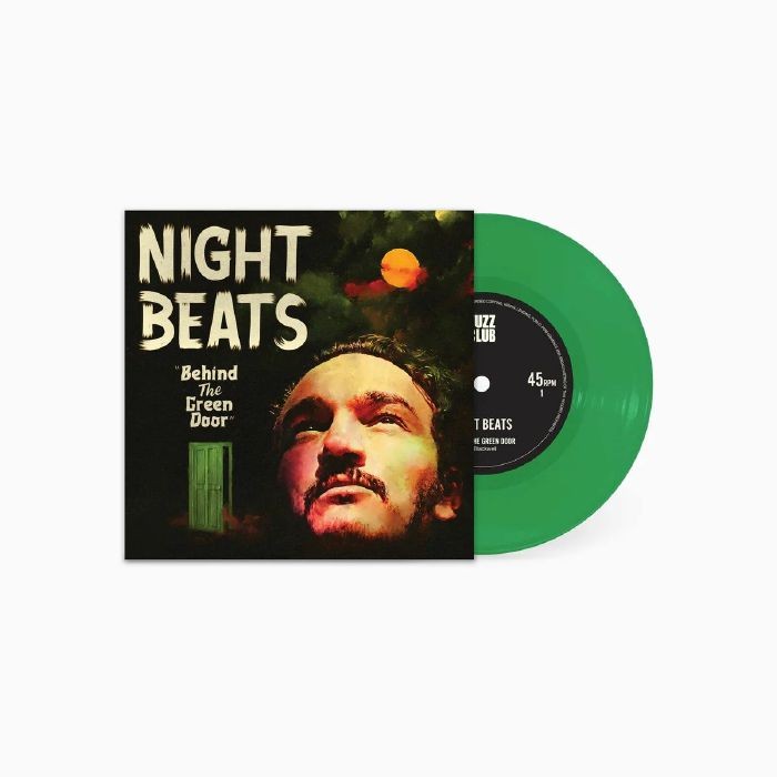 NIGHT BEATS - Behind The Green Door - TRANSPARENT GREEN VINYL 7""