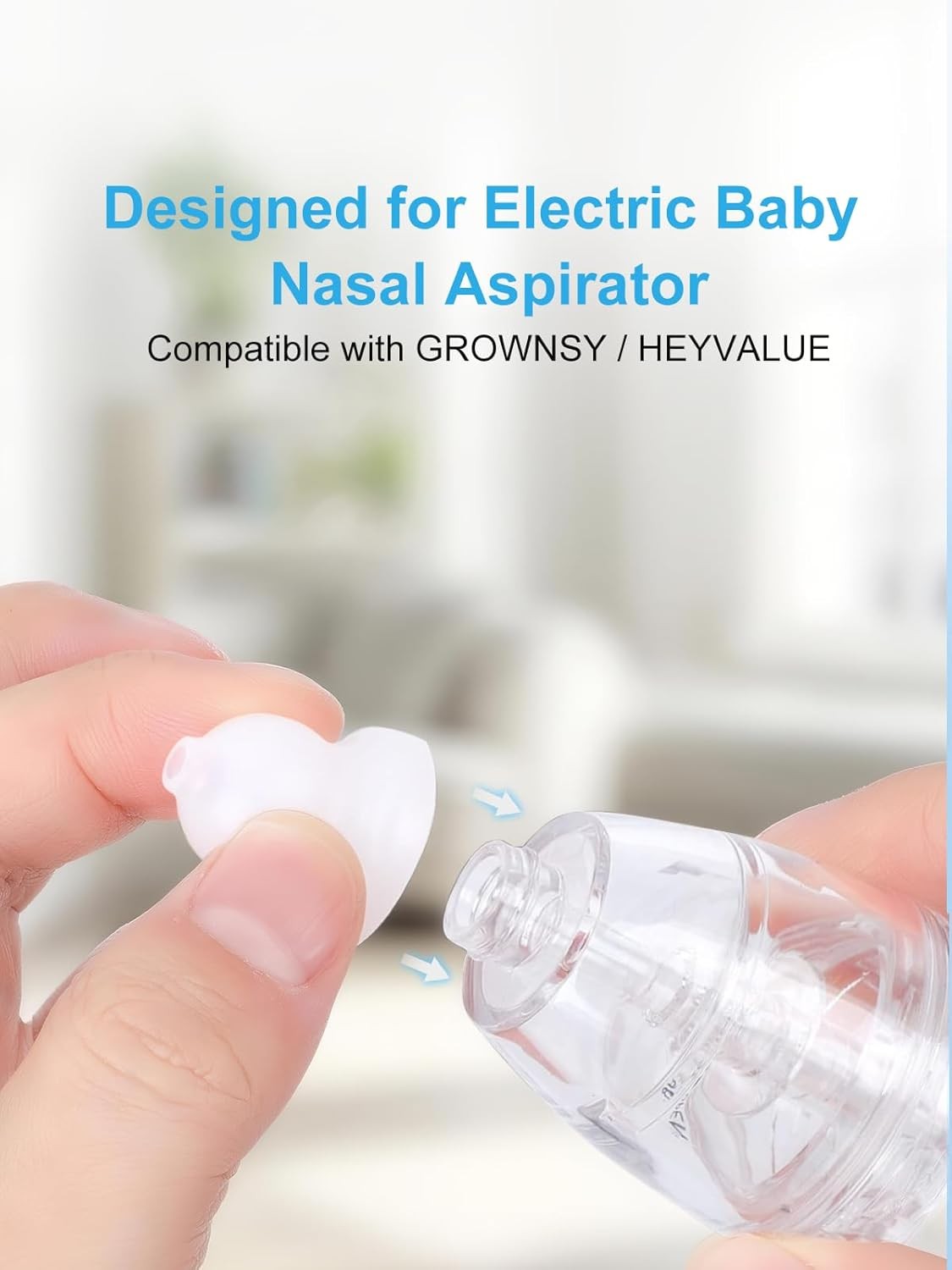 Nasal Aspirator Replacement Parts Compatible with GROWNSY/ X-Bosak / HEYVALUE No