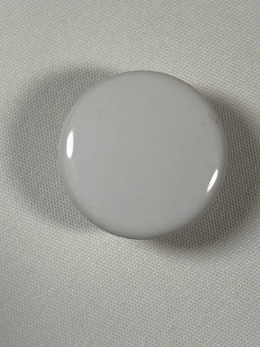 Barattolo farmacia porcellana Limoges coperchio sughero bianco semplice vuoto non verniciato Francia - Foto 9 di 11