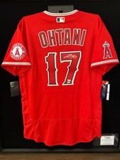 Shohei Ohtani 2021 Autographed Authentic Jersey Fanatics MLB Hologram Certified