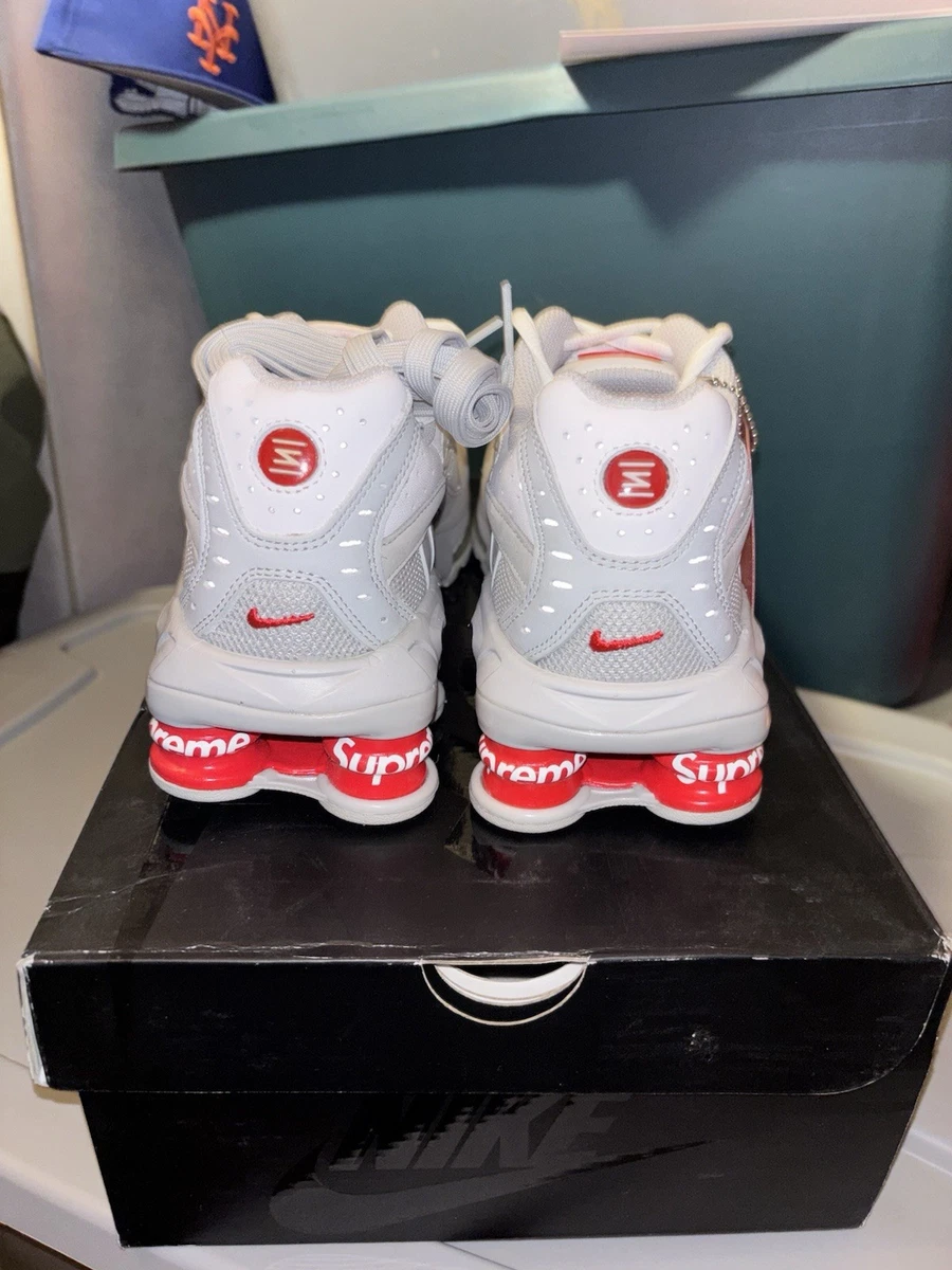 Nike Supreme x Shox Ride 2 White for Sale | Authenticity