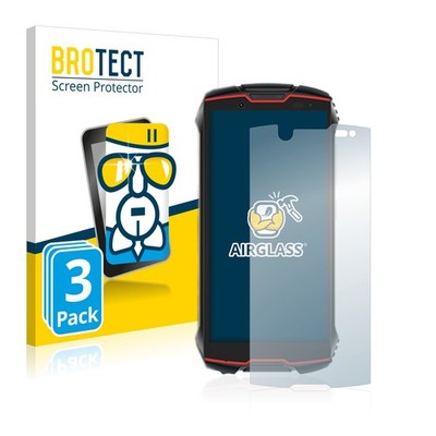 3x Panzerfolie Schutzglas für Cubot King Kong Mini 2 Pro Displayschutz