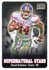2012 Topps Magic SUPERNATURAL STARS #SSAB Ahmad Bradshaw New York Giants