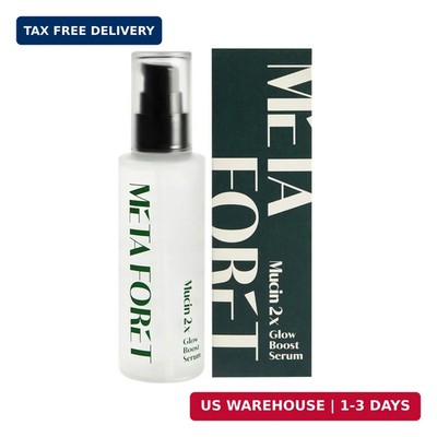 METAFORET Vegan Mucin 2x Boost Serum 3.38oz 100ml / Day and Night Face Moisturiz