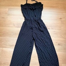Tommy Hilfiger navy blue jumpsuit with white ...