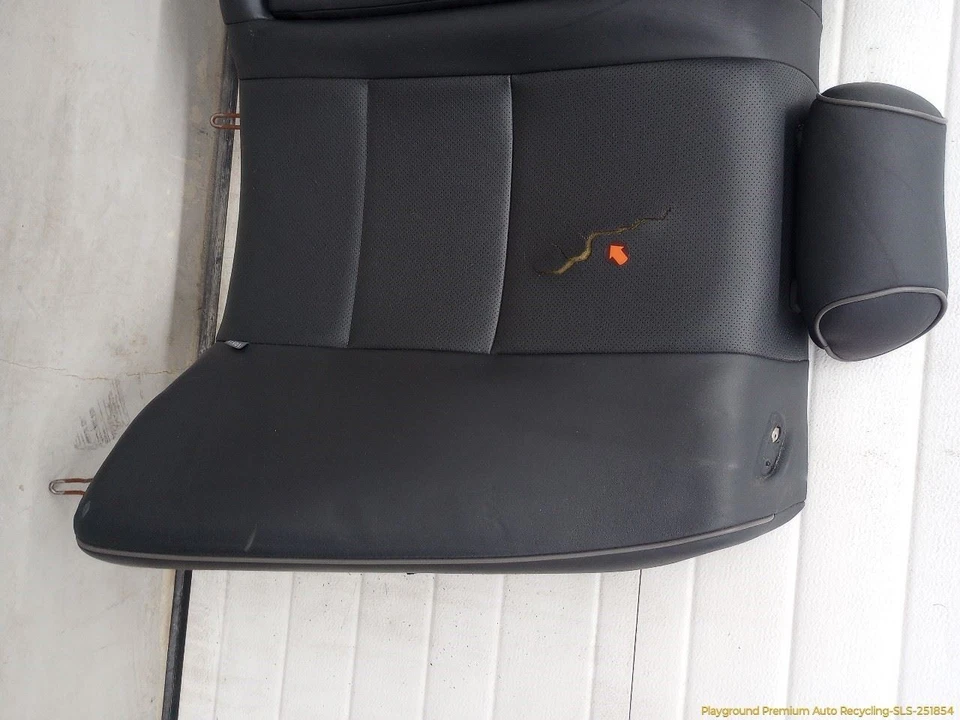 Lexus IS300 SEDAN Set Of Complete Rear Leather Seat Black Fits 2001-2005 01 02 Foto 4 de 4