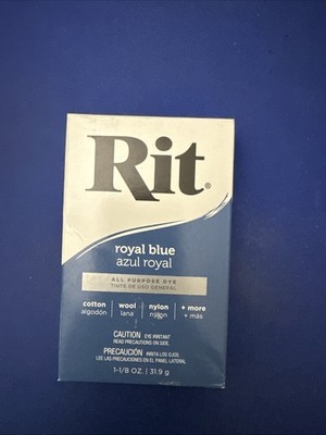 Rit * Farbpulver Royal Blau zum Färben von Textilien