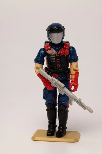 G.I.Joe Cobra Viper Action Figure Vintage  1986  Hasbro 100% Complete