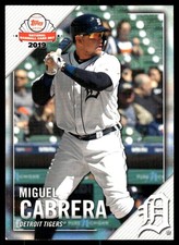 Miguel Cabrera 2019 Topps National Baseball Card Day #11 Detroit Tigers
