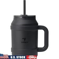 50oz Insulated Tumbler Double Wall Vacuum Cold 32H 3in1 Lid Spill Proof New