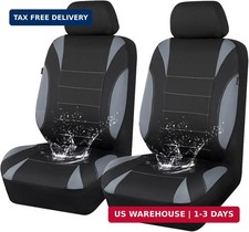 CAR PASS Waterproof Car Seat Covers Front Seats Only with 5mm Composite EVA, Neo