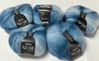 Sea Spray 5 25gr Skeins 1,150yd Drops Kid-Silk Long Print Mohair Silk 75/25 Yarn