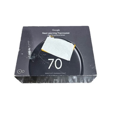 Google Nest Learning Thermostat (4th Gen) with Nest Temperature Sensor (2nd Gen)