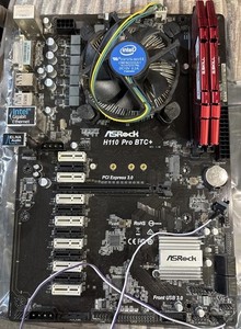 ASRock H110 Pro BTC+ mit Prozessor | Acheter sur