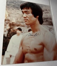 BRUCE LEE Autograph MARTIAL ARTS Photo SIGNED By The Legend X2 Certified PSA