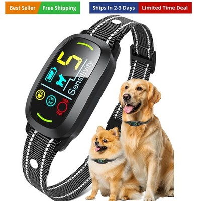 Smart AI Bark Collar for Large Medium Small Dogs, Anti Barking Device with 5 ...