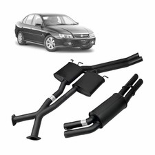 Redback Dual 2.5" Cat back Exhaust for Commodore VX VT VY VZ 5.7L V8 Sedan