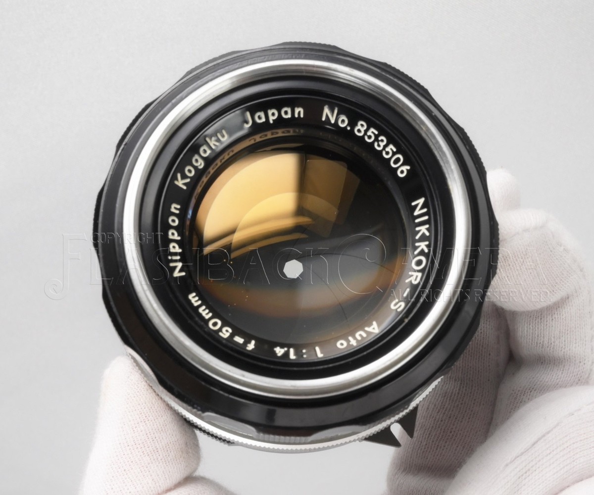 RARE * Nikon New F + Action Finder + Nikkor 50mm f1.4 * Good to