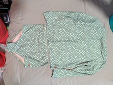Honey Mark Girl's 2-PC Swimsuit Size 5/6 Lined High Waist NWOT