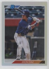 2020 Bowman Heritage Chrome Prospects Refractor 186/199 Jhon Diaz #92CP-JD 3pb
