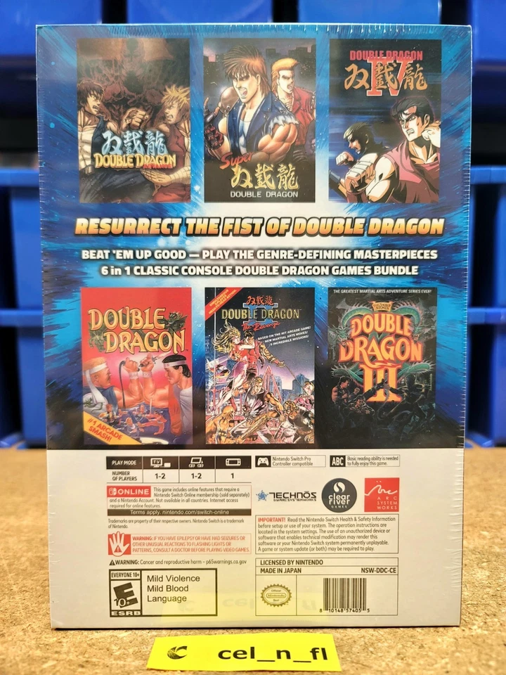 Double Dragon Collection Limited Collector's Edition (Switch) *Ships in a Box* - Image 3 of 4